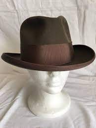 Vintage 1960s Dobbs Homburg Fedora Hat 6 7 8 Etsy Vintage Clothing Men Dobbs Hats Vintage Mens Fashion