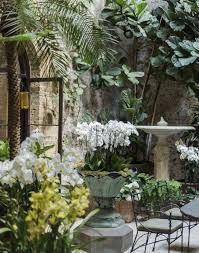Uniacke Chooses All The Orchids And Likes A Mix Of Varieties Predominantly White Rose Uniacke Conservatory Garden Garden Room