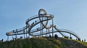 Pedestrian Roller Coaster In Germany Try Out The New Roller Coaster Walkway At Duisburg That Lets You T Roller Coaster New Roller Coaster Roller Coaster Ride