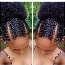 Duh, braids are awesome, but sometimes you want to rock them and your loose natural hair. Braids For Girls With Natural Hair Novocom Top