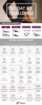 30 Day Ab Challenge Best Ab Exercises To Lose Belly Fat Fast