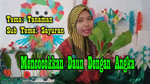 Lembaran kerja prasekolah lembaran kerja tema sayur lembaran kerja mat in 2020 community helpers worksheets preschool community helpers worksheets preschool worksheets. Mencocokkan Daun Dengan Angka Tema Tanaman Sub Tema Sayuran Youtube
