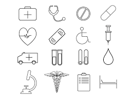 Flat Vector Line Healthcare And Medicine Icons Set Eps Png Svg Allfreepik Com Health Icon Icon Set Free Icon Set