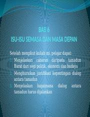 Telah memberikan puncak kesempurnaan dalam. Bab 6 Isu Isu Semasa Dan Masa Depan1 Pptx Bab 6 Isu Isu Semasa Dan Masa Depan Setelah Mengikut Kuliah Ini Pelajar Dapat 1 Menjelaskan Cabaran Daripada Course Hero