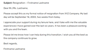 10 Best Resignation Letter Samples Format To Quit Your Job Career Advice