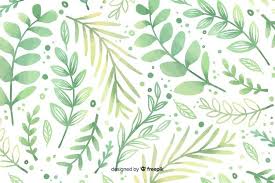 Monochromatic Watercolour Green Flowers Background Free Vector Free Vector Freepik Watercolor Flower Background Flower Backgrounds Free Printable Wall Art