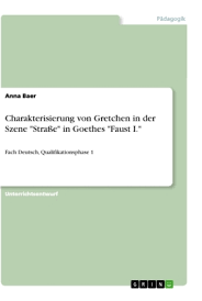 We did not find results for: Charakterisierung Von Gretchen In Der Szene Strasse In Goethes Faust I Shop Deutscher Apotheker Verlag