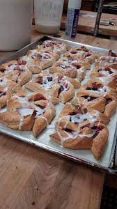 Raspberry Pinwheels At Some Crust Bakery In Claremont Ca Bakery Food Raspberry