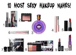 Finding the origin and meaning of your name can be done pretty easily online. 10 Most Sexy Makeup Names