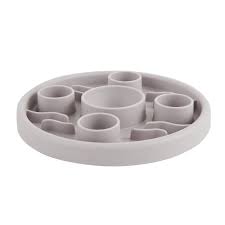 These toys, commonly called puzzle feeders, are a valuable way to improve cats' daily life. Whisker City It S Okay To Play With Your Food Slow Feeder Cat Mat Cat Food Water Bowls Petsmart