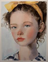 Thanks @jyportrait for the reference #watercolor #portrait