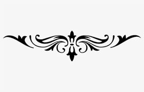 Hiasan frame seni dekoratif, desain perbatasan, simetri, monokrom png. Corak Kartun Bunga Frame Free Transparent Clipart Clipartkey