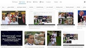 Viral monyet pakai jas hujan. Lagi Viral Ketik Monyet Cukur Rambut Di Google Muncul Foto Jokowi Dan Donald Trump Kok Bisa Surya