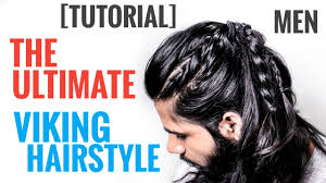 The vikings were always portrayed as scruffy, but believe us that there's a certain charm to it, just like this first hairstyle. Try This Long Braided Viking Hairstyle For Men Tutorial India Youtube