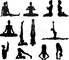 Yoga erótica stock de ilustración. Ilustración de doméstico - 29081438
