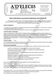 A D Elec 03 Loi Alur Et Mise En Securite Electrique Des Locations Par Adelec03