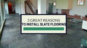 slate tile floor