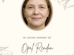 Opal Rendon's Obituary