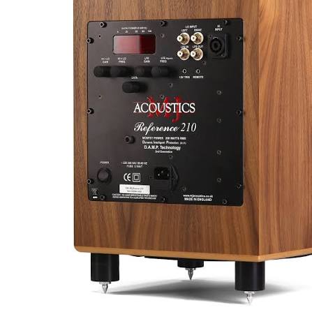 MJ Acoustics Reference 210 Walnut купить | Цена на сабвуфер Reference 210 Walnut в Москве