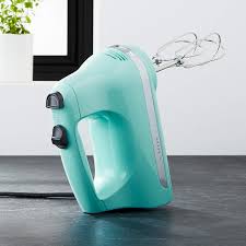 Our hand mixers are compact, lightweight and perfect for you! Kitchenaid Ice Blue 5 Speed Hand Mixer Reviews Crate And Barrel