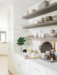 House Beautiful Is Open Kitchen Shelving A Trend Or Here To Stay Well They Have Been Around Open Kitchen Shelves Floating Shelves Kitchen Shiplap Kitchen