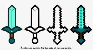 Browse and download minecraft diamond sword texture packs by the planet minecraft community. Clipart Sword Diamond Png Image Transparent Png Free Download On Seekpng