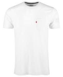 Levi S Men S Heathered Pocket T Shirt In White Modesens