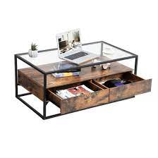 This can help you figure out what to get as well as what style to decide. China Customized Glass Coffee Table With 2 Drawers Tempered Glass Top With Storage Shelf China Glass Coffee Table Coffee Table