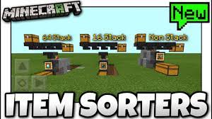 How does the item sorter work in minecraft? Is It Possible To Sort Non Stackable Items In Minecraft Arqade