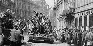 1945 byla podepsána kapitulace německa, a proto se považuje za konec 2.sv.v. Radio Prague International