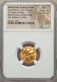 古代ギリシャマケドニア アレクサンダー3世スターテル金貨NGC AU 45 45 | PREMIUM GOLD COIN