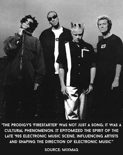 The Legends Of Music | The Story behind “Firestarter” by The Prodigy This  song came to life as an instrumental that was written by Liam Howlett. When  he played... | Instagram