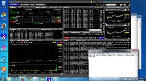 how to view after hours charts in interactive brokers trader workstation tws