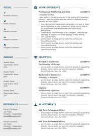 What are the 3 main resume formats. Sample Resume Format Cv Template For Job Search Presentation Graphics Presentation Powerpoint Example Slide Templates