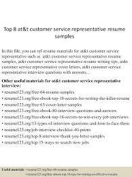 top 8 at&t customer service