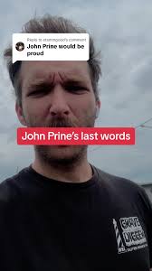 Replying to @stammgood the last words I heard John Prine say are a constant  encouragement to me and any of us that are still pursuing this crazy dream  of making meaningful music for a living ...