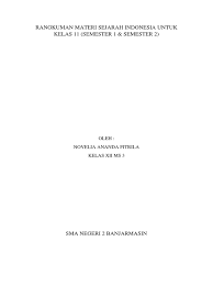 Beranda › kelas 6 › materi › pkn › rangkuman › semester 1 › semester 2. Soal Hots Sejarah Peminatan Kelas 11 Semester 2
