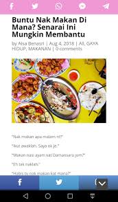 Nak makan apa ialah sumber inspirasi bagi menyediakan hidangan yang ringkas, sedap & istimewa. Lejen Ø¹Ù„Ù‰ ØªÙˆÙŠØªØ± Nak Makan Apa Malam Ni Ikut Awaklah Saya Ok Je Makan Nasi Ayam Kat Damansara Jom Eh Tak Naklah Habis Tu Nak Makan Kat Mana Awak Bawaklah Mana Mana