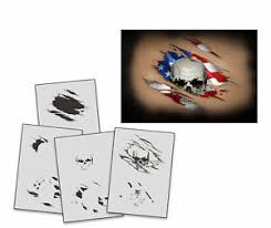 Check spelling or type a new query. Step By Step Airbrush Schablone As 233 Usa Schadel Riss Vorlage Umr Design Ebay