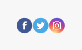 Choose from 30+ facebook twitter instagram graphic resources and download in the form of png, eps, ai or psd. Stickerart Facebook Twitter Instagram Png Freetoedit Facebook Icon Transparent Png Kindpng
