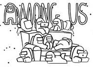 Click on the image you want to color, this will open page displaying large picture you selected. Coloring Pages Among Us Morning Kids