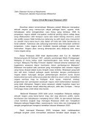 Doc sejarah paper 3 kbkk ho xin ngor academia edu. Usaha Mencapai Wawasan 2020