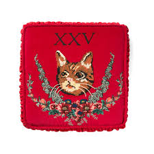 Poshmark.com has been visited by 100k+ users in the past month Yea Or Nay Gucci Velvet Cushions With Cat And Dog Embroideries Tom Lorenzo