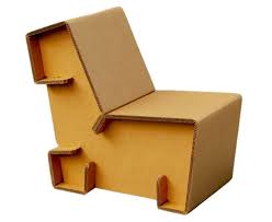 Cardboard Chair Prefundia Cardboard Chair Cardboard Furniture Creative Furniture
