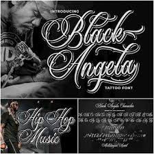 With this font, not only can you have. Black Angela Font Free Download Tattoo Font Styles Hipster Fonts Free Tattoo Fonts