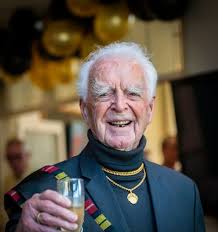 Napier businessman Byron 'Buck ' Buchanan celebrates 100th birthday