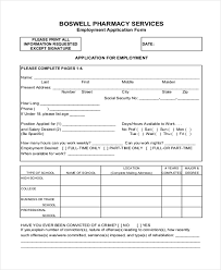 Your sincere interest in pharmaceutics, your feeling for the suffering of other people, and your. Free 11 Sample Pharmacy Job Application Forms In Pdf Word