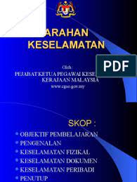 Buah letup kelambu in english. Buku Arahan Keselamatan Jpa Malayvaca