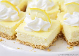 Easy Lemon Cheesecake Bars Recipe From Somewhat Simple Recipe In 2020 Lemon Dessert Recipes Easy Lemon Cheesecake Lemon Cheesecake Bars