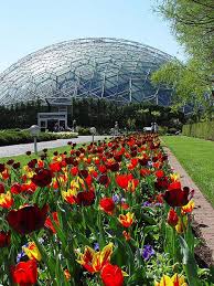Climatron In Spring By Missouri Climatron Geodesic Dome At Missouri Botanical Garden O Missouri Botanical Garden St Louis Botanical Garden Botanical Gardens